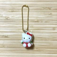 平成レトロ☆ ハローキティ ダイカット 鈴 キーホルダー 1997年製