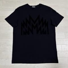 美品〕モンクレール ロゴ ワッペン L ブラック Tシャツ 5S515 - メルカリ