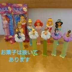 디즈니 프린세스 PEZ 펫츠 12개 세트