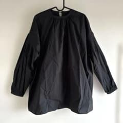 BEAMS HEARTレディース ブラック 長袖ブラウスのサムネイル