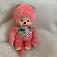 ［セキグチ ］❤️ご当地モンチッチ❤️桃⭐️FUKUSHIMA ぬいぐるみ約19㎝ セキグチ ］❤️ご当地モンチッチ❤️桃⭐️FUKUSHIMA ぬいぐるみ約19