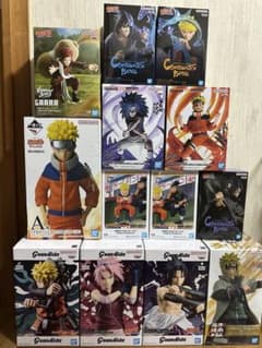 NARUTO 나루토 피규어 정리 판매 13 점 세트 이치 반 쿠지 프라이즈