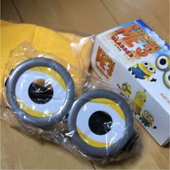 ミニオンズ ゴーグル＆ニット帽セット ハロウィンコスプレのサムネイル