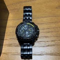 カシオ　エディフィス　5089JA 黒 カシオ エディフィス 5089JA 黒 - メルカリ