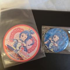 タワレコカフェプリキュア 特典コースター　缶バッチウィンクのサムネイル
