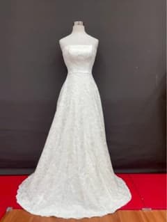 特別セール T-401-381中古ウエディングドレス☆アイボリー5TT - メルカリ