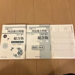 共通テスト 国語 過去問題集 総合版のサムネイル