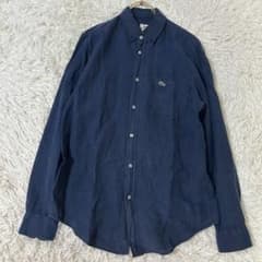 LACOSTE ラコステ 長袖シャツ ネイビー 39