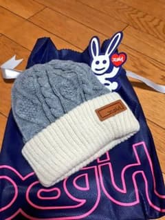 [KENさん専用]　未使用　X-girl　ニット帽のサムネイル