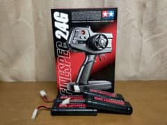 タミヤ　ファインスペック2.4G電動ドライブセット&1600SPバッテリーのサムネイル