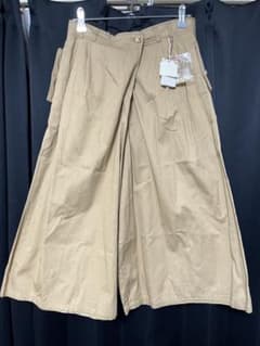 4/10まで〖a.g.plus〗 フレアパンツ カーキ 新品未使用のサムネイル