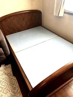 木製 ダブルベッド　大塚家具 引き取り限定 木製 ダブルベッド 大塚家具 引き取り限定 - メルカリ