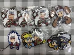 NARUTO 나루토 키홀더 고무 마스코트 미니 피규어 세트