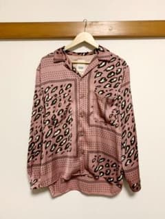 ystrdy's tmrrw 開襟シャツ ピンクのサムネイル