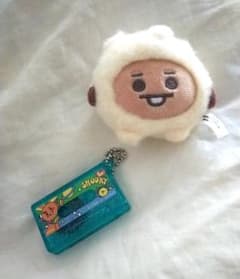 BT21 SHOOKY 봉제인형 클립 & 매력 세트