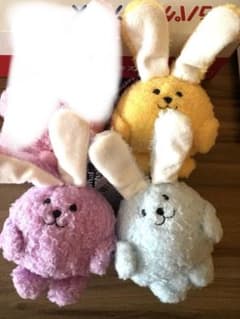 耳折れうさぎキーチェーン
