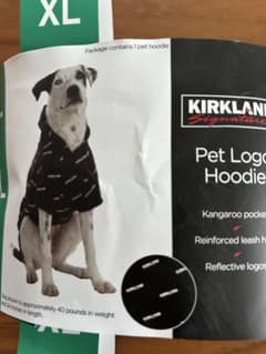 【4枚セット】コストコ カークランド ペットロゴパーカー Lサイズ 犬服 XL コストコ カークランド シグネチャー ペット パーカー 犬服 - メルカリ