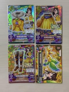 アイカツ キングレオコーデ 4枚セットのサムネイル