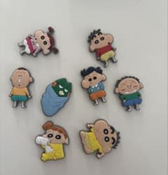 クレヨンしんちゃん ラバーマスコット 8個セットのサムネイル