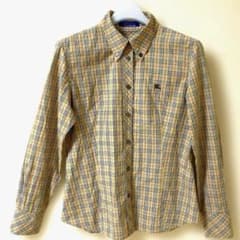 Burberrys BLUE LABEL ボタンダウンノバチェック ブラウス40のサムネイル