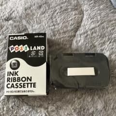 CASIO POSTLAND NR-40BK インクリボンカセット 黒 - メルカリ
