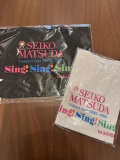 松田聖子2026韓国ツアー Tシャツ＆トートバッグセット - メルカリ