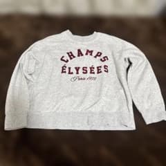 H&M スウェット グレー