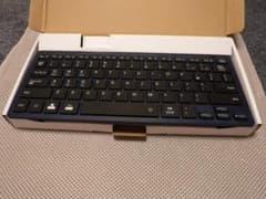 □□　エレコム ブルートゥー 軽量×薄型キーボード TK-FBP102BU　□□のサムネイル