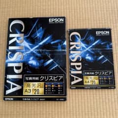 EPSON 写真用紙クリスピア 高光沢 A3 9枚 - メルカリ