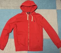 Polo Ralph Lauren ジップアップパーカー レッド Sのサムネイル