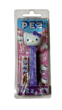 未開封 ハローキティ PEZ ペッツ レインボーシリーズ 紫のサムネイル