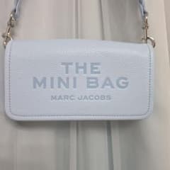夏セール】MARC JACOBS THE MINI BAGライトブルー - メルカリ