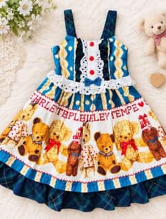 Shirley Temple シャーリーテンプル くま柄 ワンピース 110cm - メルカリ