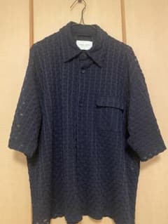 PUBLIC TOKYO ネイビー 半袖シャツのサムネイル