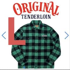 TENDERLOIN バッファロージャケット 緑✖️黒 L - メルカリ