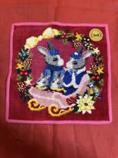 新品　フェイラー タオルハンカチ ラビットのサムネイル