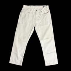 NAVY JEANS ストレートデニムパンツ ホワイト swagのサムネイル