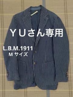ネイビー ストライプ テーラードジャケットのサムネイル
