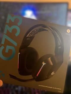 [美品]Logitech G733 ゲーミングヘッドセット ロジクールのサムネイル