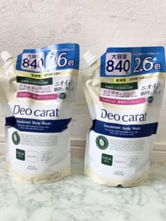 2個】デオカラットDeo carat 薬用ボディウォッシュ 2.6倍840ml - メルカリ
