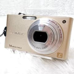 美品✨ Panasonic LUMIX DMC FX66 ゴールド 動作確認済 - メルカリ
