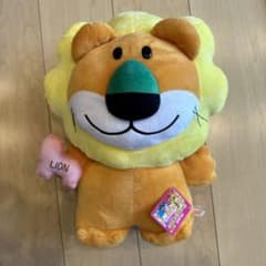 たべっ子どうぶつビスケット　BIG ぬいぐるみ　らいおんのサムネイル