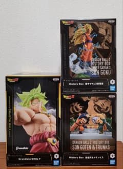 ドラゴンボール フィギュア 3点セット ドラゴンボールZ】ブロリー＆孫悟空＆孫悟天＆トランクス フィギュア