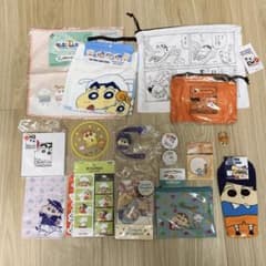 [익명 배송] 크레용 신짱 캐릭터 상품 세트
