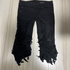 7分丈 パッチワークレザーパンツ Gothic ゴシック Kmrii 1FD - メルカリ