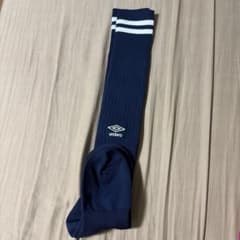 UMBRO サッカーソックス ネイビー サイズ25〜27cmのサムネイル