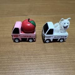 チョロＱ　2台セット リンゴトラック わさおのサムネイル