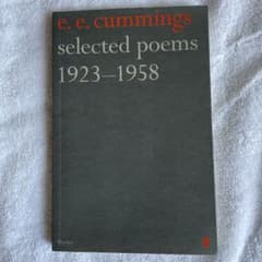 e.e.cummings "selected poems 1923-1958"のサムネイル