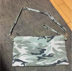 カモフラージュクラッチバッグのサムネイル