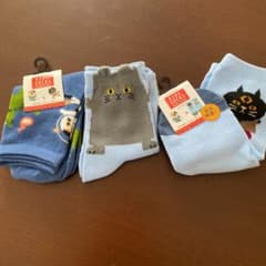 未使用靴下　サイズ16〜18センチのサムネイル
